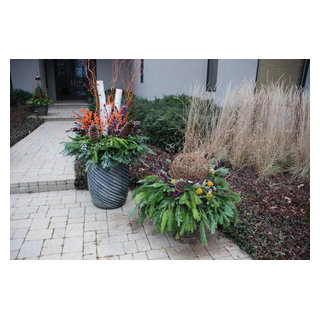 Winter Container Designs - Contemporary - Chicago - by Haute Botanics ...