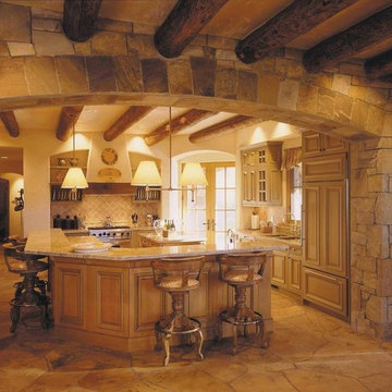 Old European Style Kitchen 723
