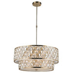 Crystal Lighting Palace - Palace 12 Light Round Crystal Adjustable Stem Pendant - *Number of Light (Bulbs Not Included): 12 Lights