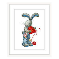 Peter and Poppy Collection - Framed Wall Art (PETE03) - Kids Wall Decor