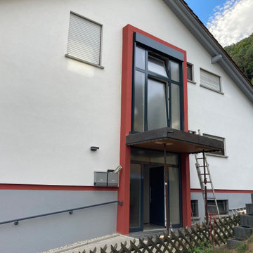 Altbau Fenster Modernisierung mit Beschattung