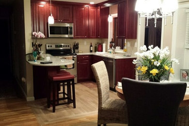Inspiration for a timeless kitchen remodel in Boston