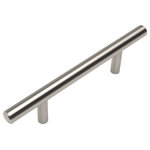 Cosmas - Cosmas 404-2.5SN Satin Nickel Slim Line Euro Style Bar Pull - Manufacturer: Cosmas