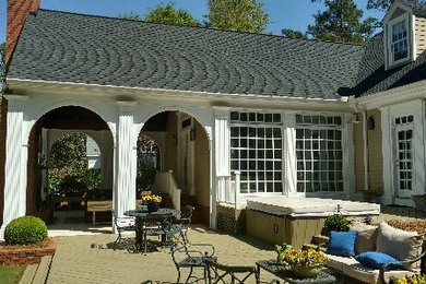 Home design - rustic home design idea in Atlanta