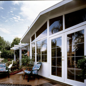 Sunroom and patio enclosures with vaulted ceilings