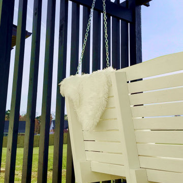 Wooden Outdoor Swing