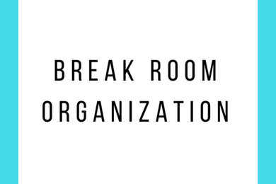 Break Room Organization