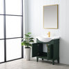 Ivy 30" Single Sink Bathroom Vanity Set, Vogue Green