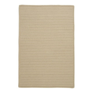 Simply Home Solid Rug, Linen, 2'x8' Runner, 2'x8' Runner - Farmhouse ...