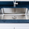 Wells Sinkware 31-inch Single Bowl Sink Pack, 9 Inches Deep, Sink Package