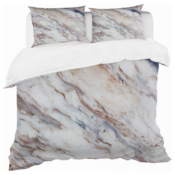 Pattern and of A Surface of Stone Stone Duvet Cover, Twin
