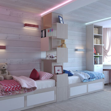 Apartments for familie with children in the housing complex "Poznyaki", 90 sq.m.