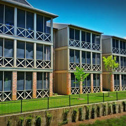 800 Park Luxury Privacy Panels - Exterior Shutters