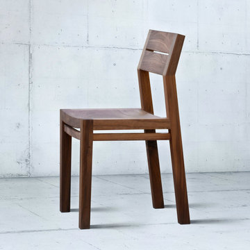 Wooden Dining Chairs in Walnut