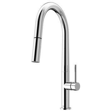 VIGO Greenwich Pull-Down Kitchen Faucet, Chrome