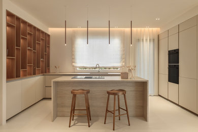 Ispirazione per una cucina contemporanea
