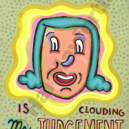 Your Aura is Clouding my Judgement - Hal Mayforth - Limited Edition Humorous Gic - Products