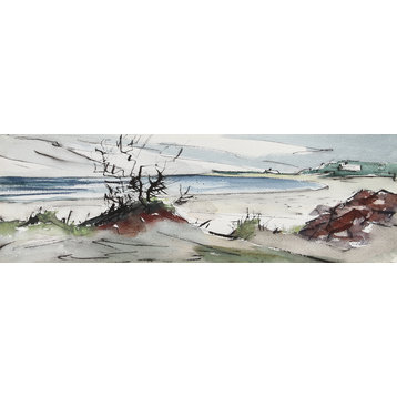 Eve Nethercott, Ogunquit Beach, Watercolor