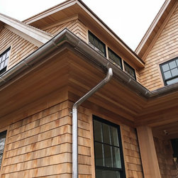 Half round gutters - Roofing And Gutters