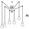 Idea 14/s6 Suspension lamp