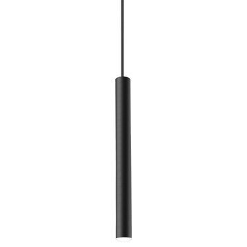 Access Lighting 72022LEDD/ACR Pipeline 2"W LED Mini Pendant - Matte Black /