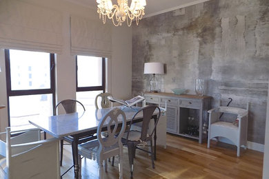 Example of a trendy dining room design in Other