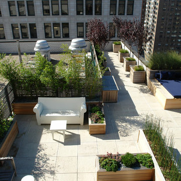Manhattan roof terrace