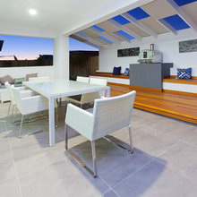 outdoor kitchen