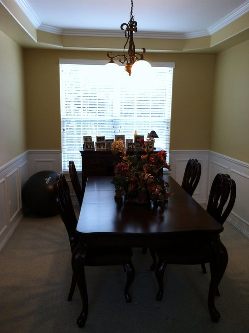 How can I modernize this dining room?