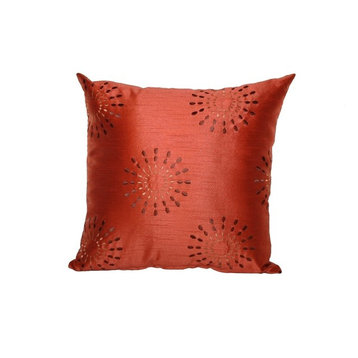 Starburst Square 90/10 Duck Insert Throw Pillow With Cover, 16X16