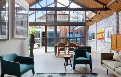 Houzz Tour: Historic Warehouse Becomes an Art-Filled Home