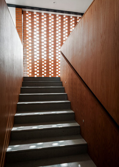 Moderno Escalera by ALEXANDERSON ARQUITECTOS