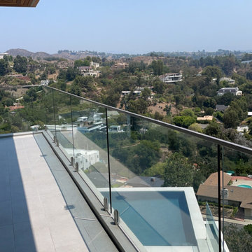 Custom Glass - Brentwood (Los Angeles) Residence