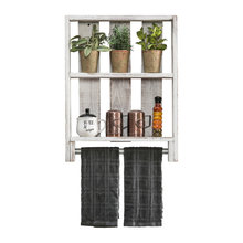 condo bath shelf
