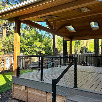 Carlson Project - Deck, Railing & Covered Outdoor Structure in Portland - 2024
