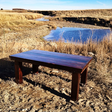 Rustic Reclaimed Wood Dining Table
