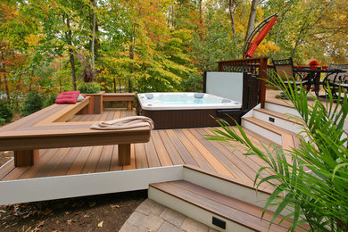 This is an example of a traditional deck in DC Metro.