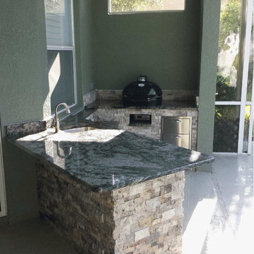 Outdoor Smoker Area