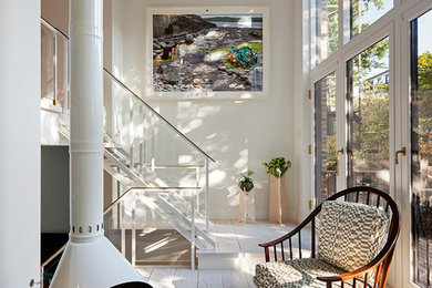 Sunroom - modern sunroom idea in New York