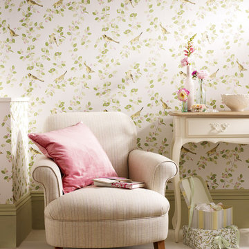 Aviary Garden Apple Wallpaper