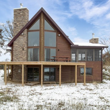 Concrete Log Siding Homes