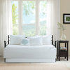 Madison Park Quebec 6 Piece Reversible Daybed Cover Set, White