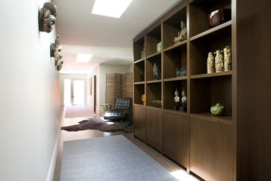 Inspiration for a modern hallway remodel in Los Angeles