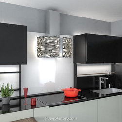 27&Prime; Murano Zebra LED Wall Range Hood - Range Hoods And Vents