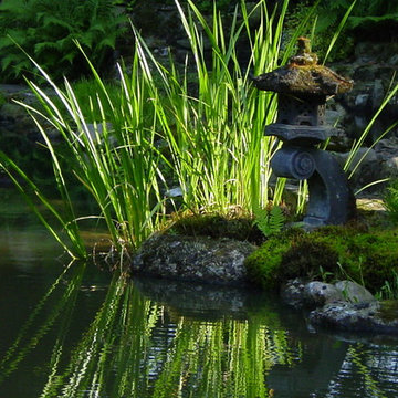 Die Gartenanlagen im ZEN-Kloster Liebenau