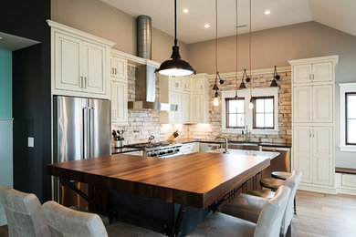 Transitional kitchen photo in Other