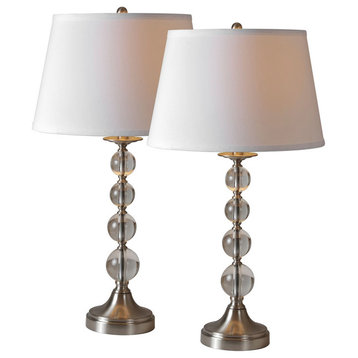 Venezia, Set Of 2 Table Lamp 14x28x14