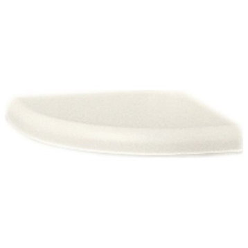Swan 4.75x4.75x1 Solid Surface Soap Dish, Bisque
