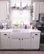 Austen Crisp White Fireclay 33" Double Bowl Farmhouse Apron Kitchen Sink