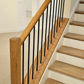 Project #110 | Beautiful Curved Staircase with Circular Balcony